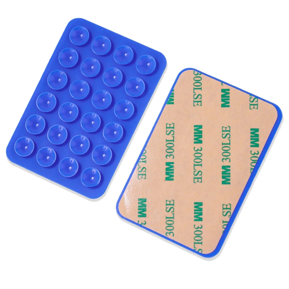 Phone Stands anti Slip Silicone Suction Cup Holder Multifunctional Backed Adhesive Phone Fixing Suction Cup Stand
