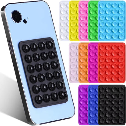 Phone Stands anti Slip Silicone Suction Cup Holder Multifunctional Backed Adhesive Phone Fixing Suction Cup Stand
