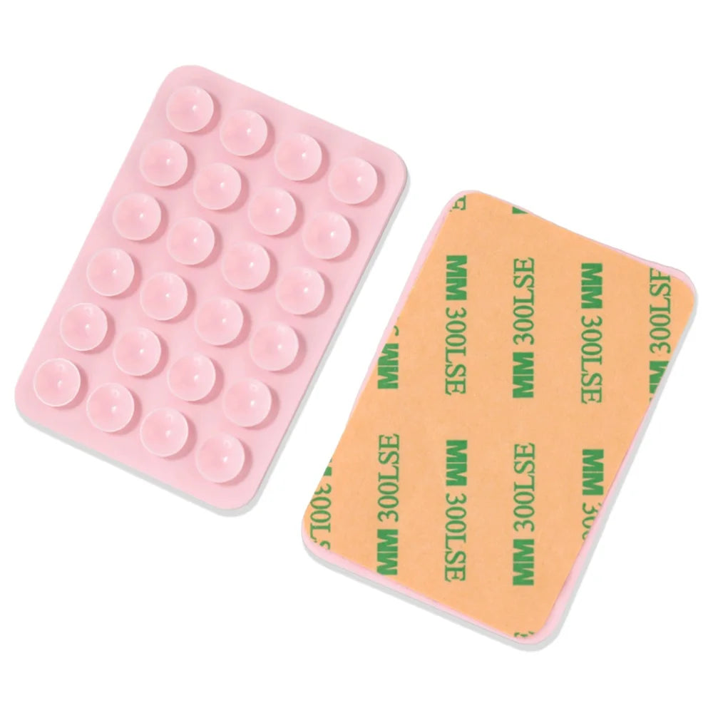 Phone Stands anti Slip Silicone Suction Cup Holder Multifunctional Backed Adhesive Phone Fixing Suction Cup Stand