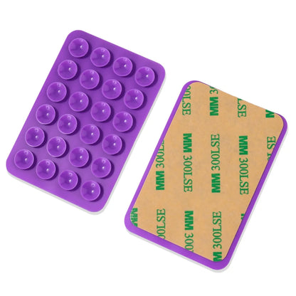 Phone Stands anti Slip Silicone Suction Cup Holder Multifunctional Backed Adhesive Phone Fixing Suction Cup Stand
