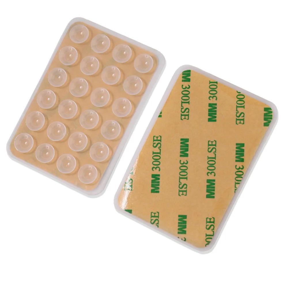 Phone Stands anti Slip Silicone Suction Cup Holder Multifunctional Backed Adhesive Phone Fixing Suction Cup Stand