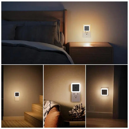 Night Light, Night Lights Plug into Wall 6-Pack, Plug in Nightlight, Dusk to Dawn Nightlight Led Night Lights for Bedroom,Bathroom, Hallway Warm White Home Lightingspringstatements